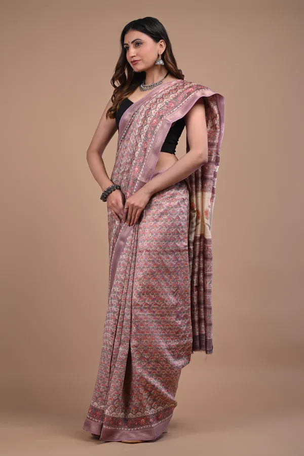 Dusty_Mauve_Maheshwari_Silk_Premium_Saree_With_Unstitched_Blouse_For_Women