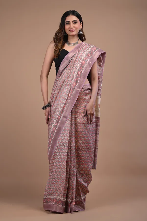 Dusty_Mauve_Maheshwari_Silk_Premium_Saree_With_Unstitched_Blouse_For_Women