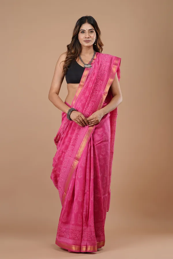 Pink_Maheshwari_Silk_Premium_Saree_With_Unstitched_Blouse_For_Women