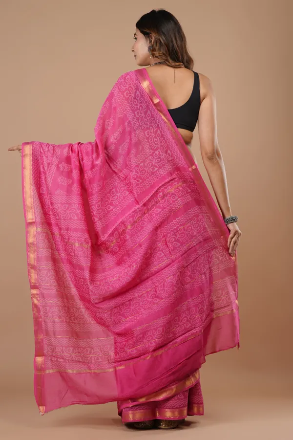 Pink_Maheshwari_Silk_Premium_Saree_With_Unstitched_Blouse_For_Women