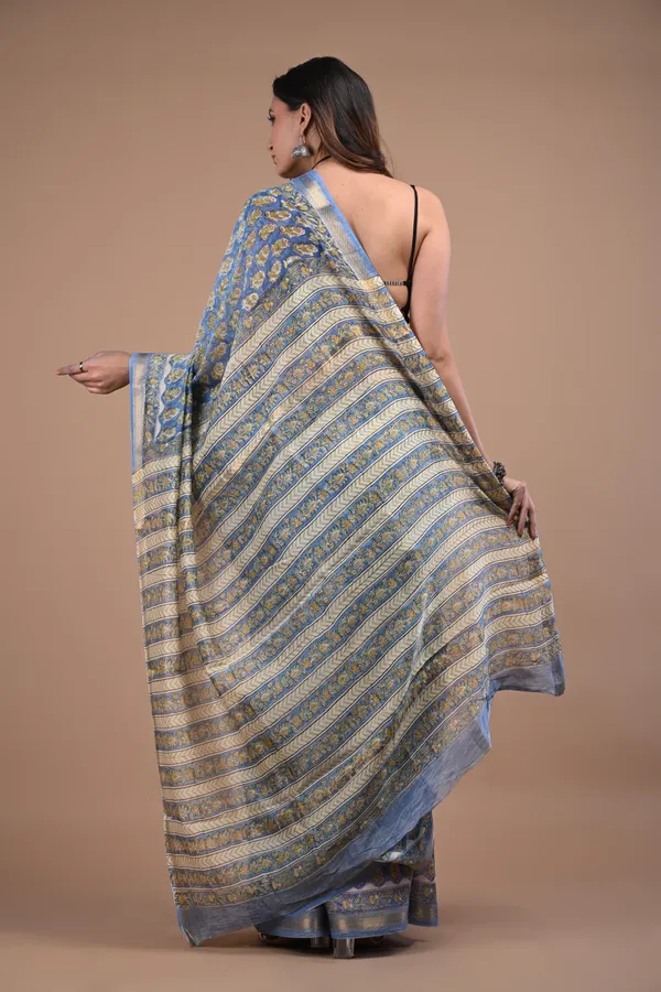 Sky_Blue_Maheshwari_Silk_Premium_Saree_With_Unstitched_Blouse_For_Women