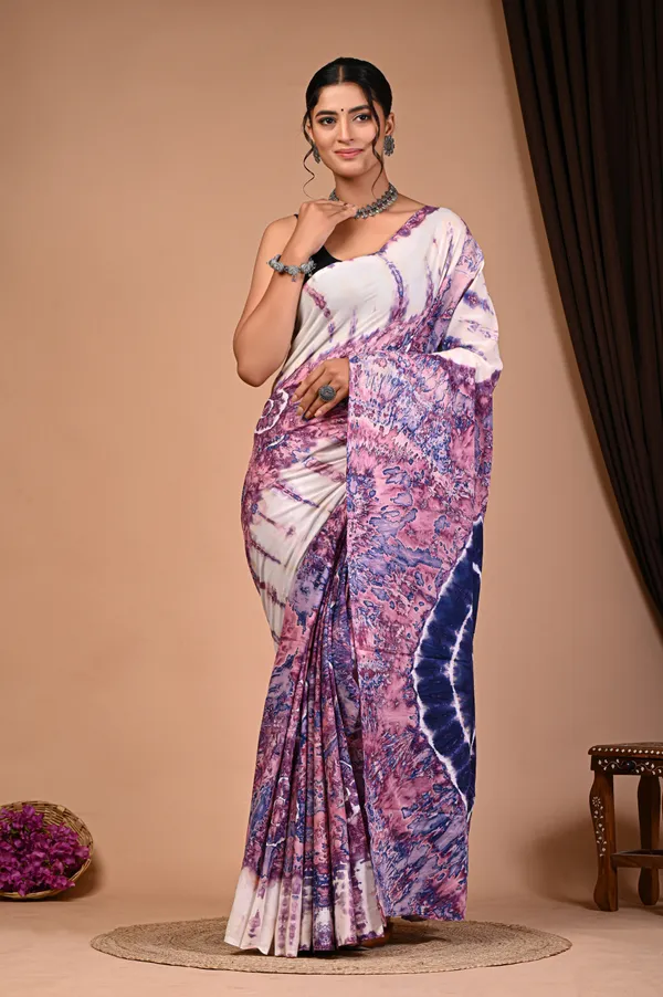 Multicolor_Cotton_Voile_Premium_Saree_With_Unstitched_Blouse_For_Women