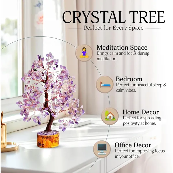 Natural_Amethyst_Crystal_Tree_-_Handcrafted_Gemstone_Tree_For_Home_Decor_And_Healing_-_Beauty,_Balance,_And_Positive_Energy_For_Your_Home,_Office,_Rooms|(300_Beads)