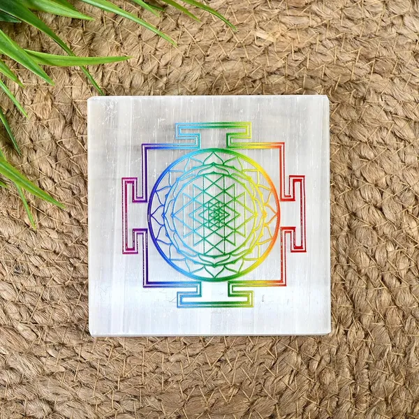 Original_Selenite_Shree_Yantra_Crystal_Charging_Colourful_Plate_Engraved_Used_For_Reiki_Healing,_Meditation,_Home_Decor,_Pooja,_Manifest_And_Feng_Shui_Crystal_(Square)