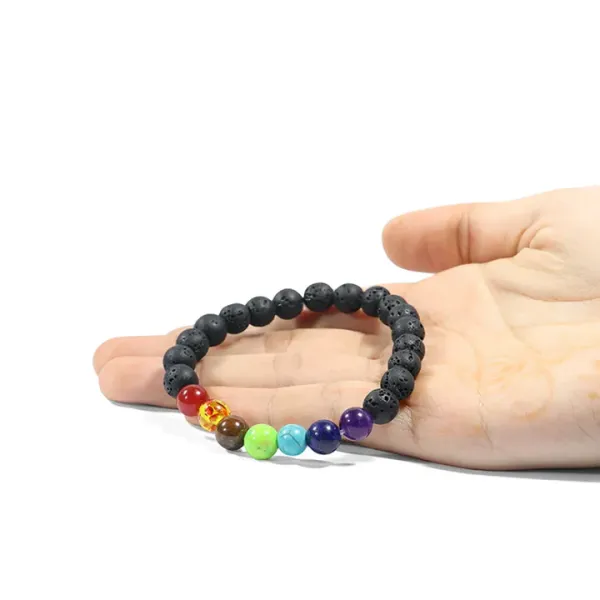 7_Chakra_Healing_Crystal_Bracelet,_Black_Lava_Stone_With_Natural_Gemstones,_Reiki_Crystal_Healing_Yoga_Meditation_Accessories_For_Men,_Women,_Girls_Jewelry_Elastic_Band