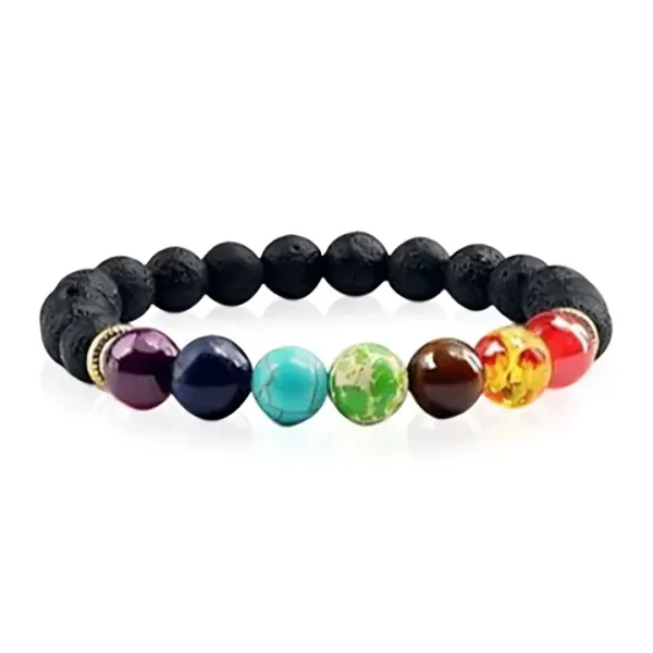 7_Chakra_Healing_Crystal_Bracelet,_Black_Lava_Stone_With_Natural_Gemstones,_Reiki_Crystal_Healing_Yoga_Meditation_Accessories_For_Men,_Women,_Girls_Jewelry_Elastic_Band