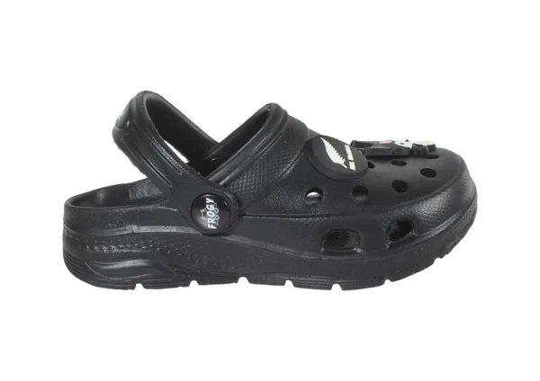 Romeo_Black_Clogs_Unisex_For_Kids