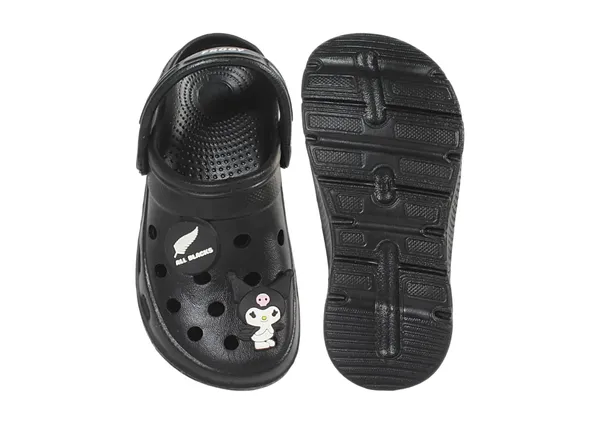 Romeo_Black_Clogs_Unisex_For_Kids