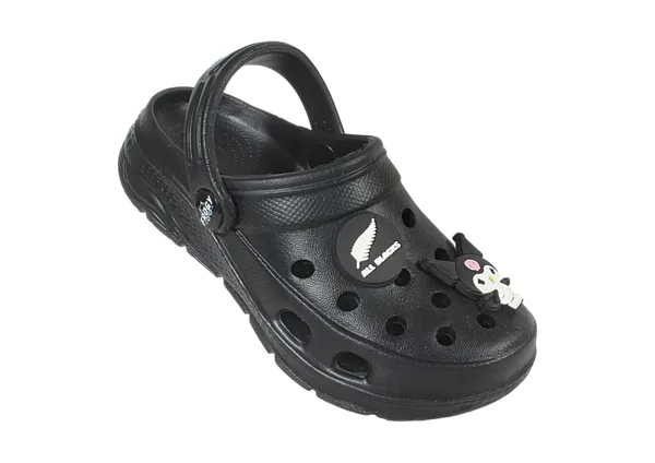 Romeo_Black_Clogs_Unisex_For_Kids