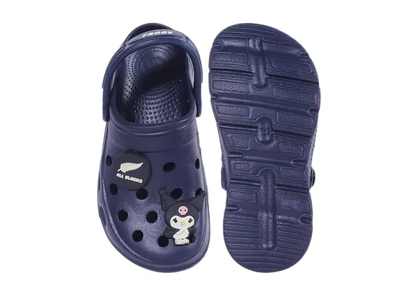 Romeo_Navy_Clogs_Unisex_For_Kids