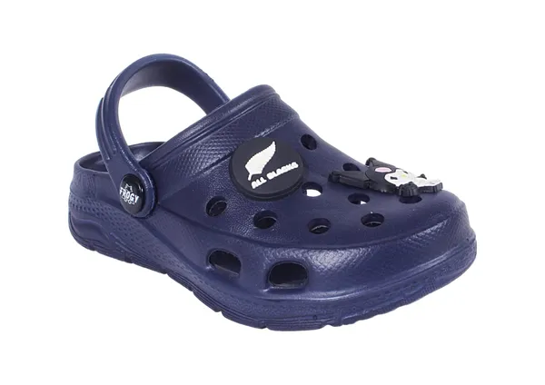Romeo_Navy_Clogs_Unisex_For_Kids
