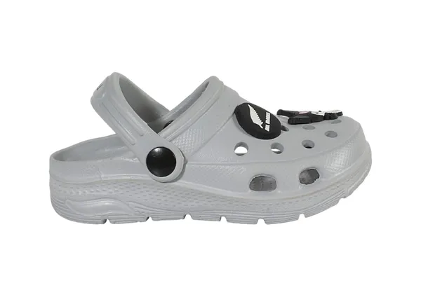 Romeo_Grey_Clogs_Unisex_For_Kids