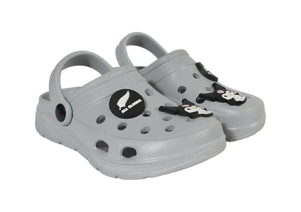 Romeo_Grey_Clogs_Unisex_For_Kids