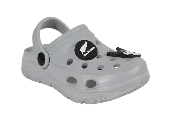 Romeo_Grey_Clogs_Unisex_For_Kids