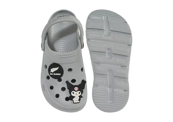 Romeo_Grey_Clogs_Unisex_For_Kids