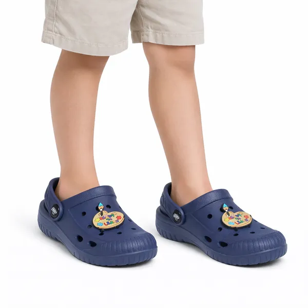 Kick_Navy_Clogs_Unisex_For_Kids