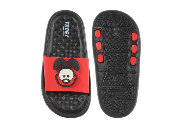 Micky_Black_Slider_Unisex_For_Kids