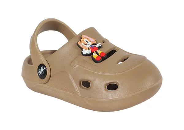 Smarty_Tan_Clogs_Unisex_For_Kids