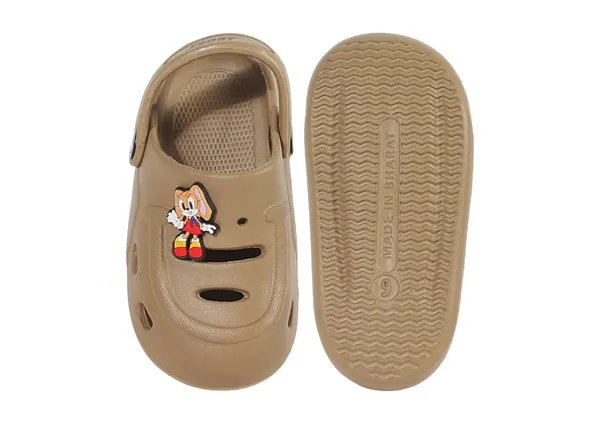 Smarty_Tan_Clogs_Unisex_For_Kids