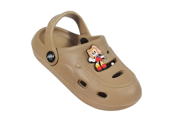 Smarty_Tan_Clogs_Unisex_For_Kids