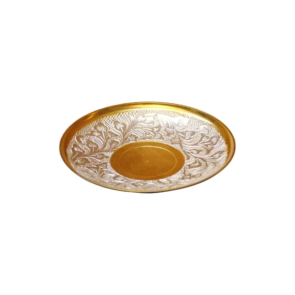 ALZARIA®_Pure_Brass_Premium_Tea_Cup_Set_With_Sauser_For_Home_And_Kitchen