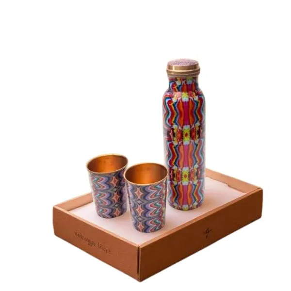 Multicolor_Copper_Premium_Water_Bottle_Set_For_Home_And_Kitchen_Pack_Of_2