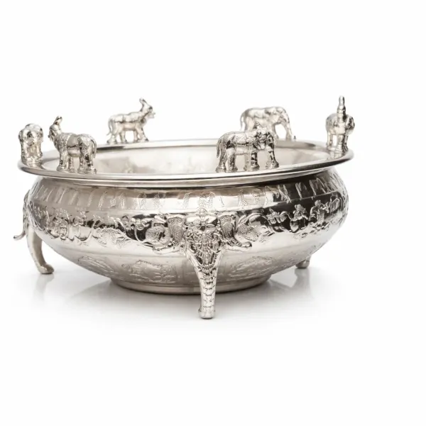 ALZARIA®_Silver_Brass_Premium_Urli_For_Home_And_Kitchen