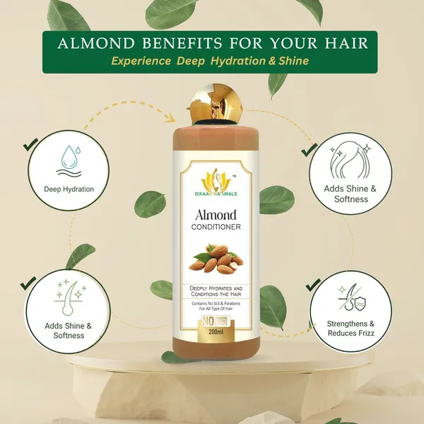 Almond_Conditioner_200_ml_For_Men_&_Women