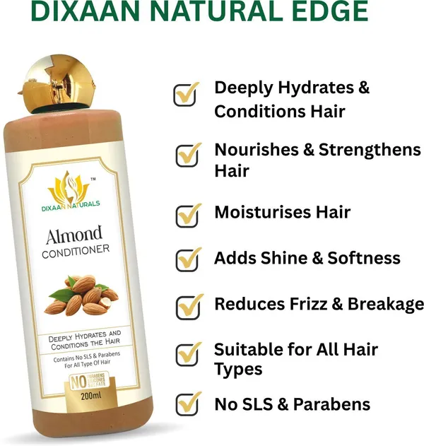 Almond_Conditioner_200_ml_For_Men_&_Women