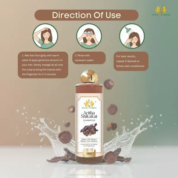 Aritha_Shikakai_Shampoo_200_ml_For_Men_&_Women
