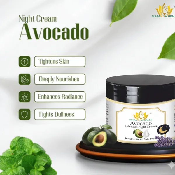 Avacado_Night_Cream_180_G_For_Men_&_Women