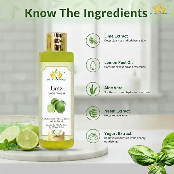 Lime_Face_Wash_200_ml_For_Men_&_Women