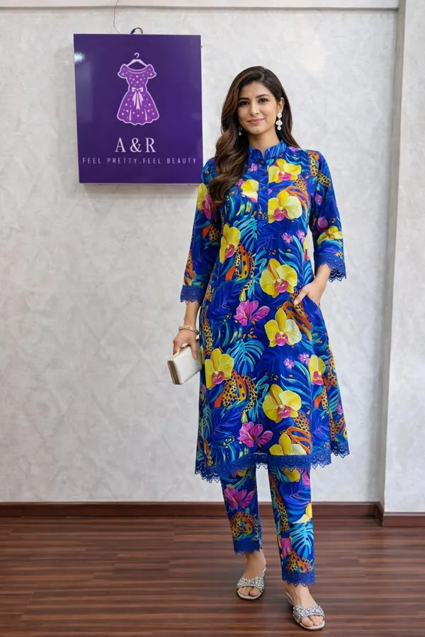 BLUE_IMP_MODAL_PRINTED_KURTI_2PC__SET