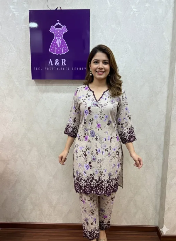 CREAM_MODAL_EMBROIDERY_KURTI_2PC_SET