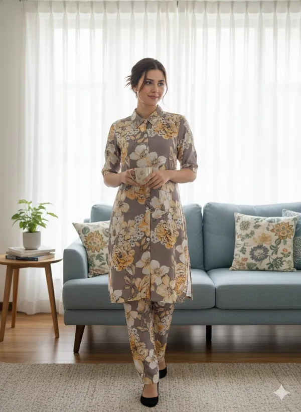 Grey_Rayon_Printed_Cord_Set_For_Women
