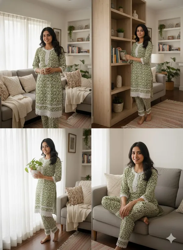 Green_Rayon_Printed_Long_Co_Ord_Set_For_Women