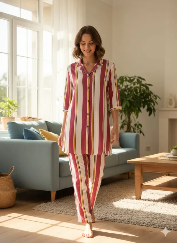 Pink_Modal_Printed_Co_Ord_Set_For_Women