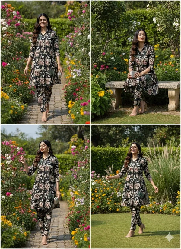 Olive_Fabric_Printed_Co_Ords_Set_For_Women