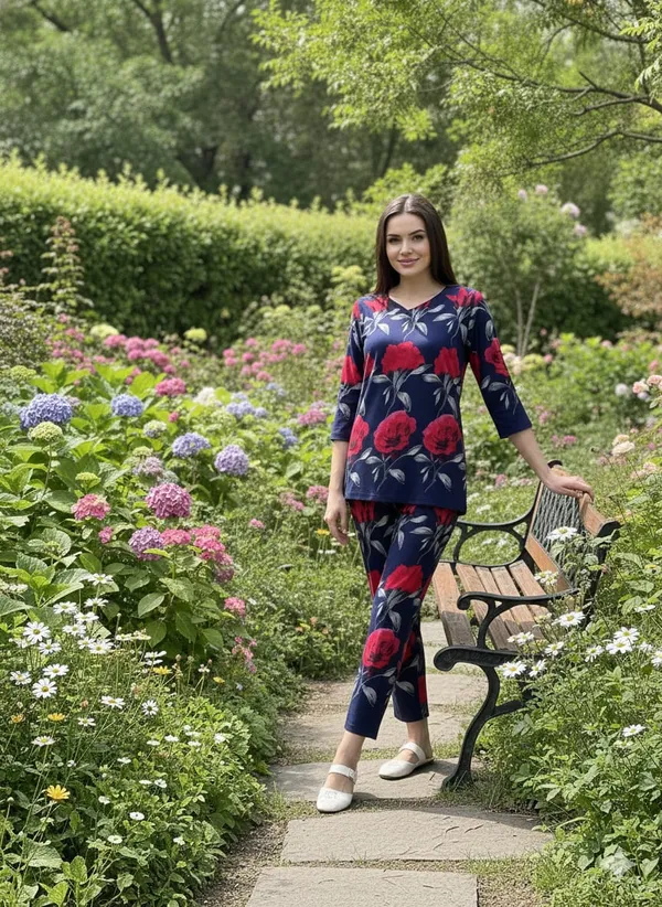 Blue_Rayon_Printed_Cord_Set_For_Women