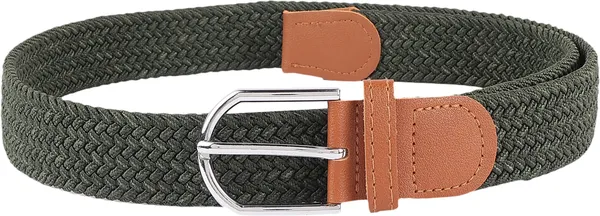 Green_Canvas_Elastic_Belt_For_Men_And_Women