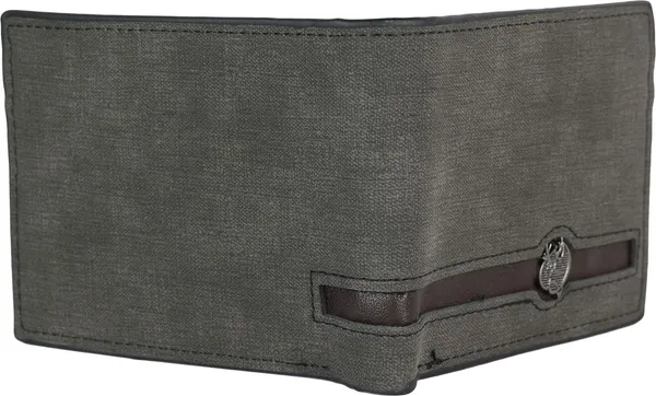Grey_Genuine_Leather_Self_Design_Wallet_For_Men