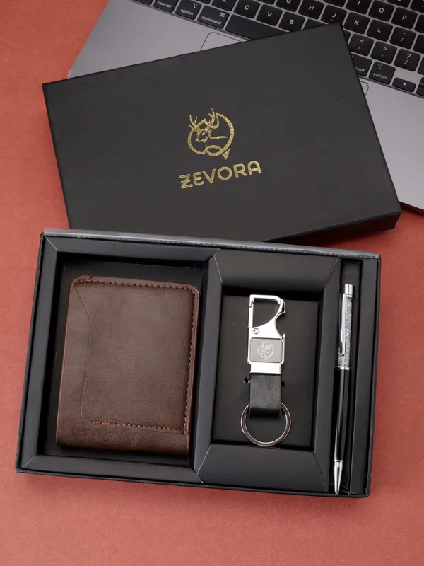 Brown_Genuine_Leather_Wallet_Key_Chain_And_Pen_Combo_For_Men