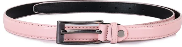 Pink_Artificial_Leather_Women_Belt_For_Girls