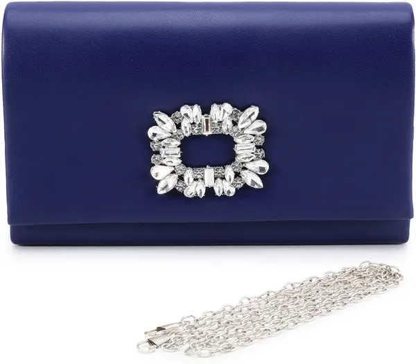 Black_Leather_Magnetic_Clutch_Bag_For_Women