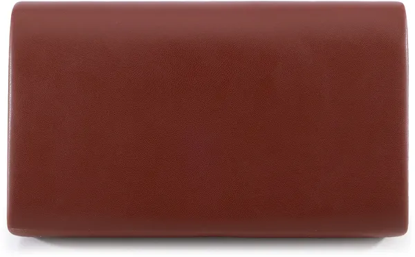 Brown_Leather_Magnetic_Clutch_Bag_For_Women
