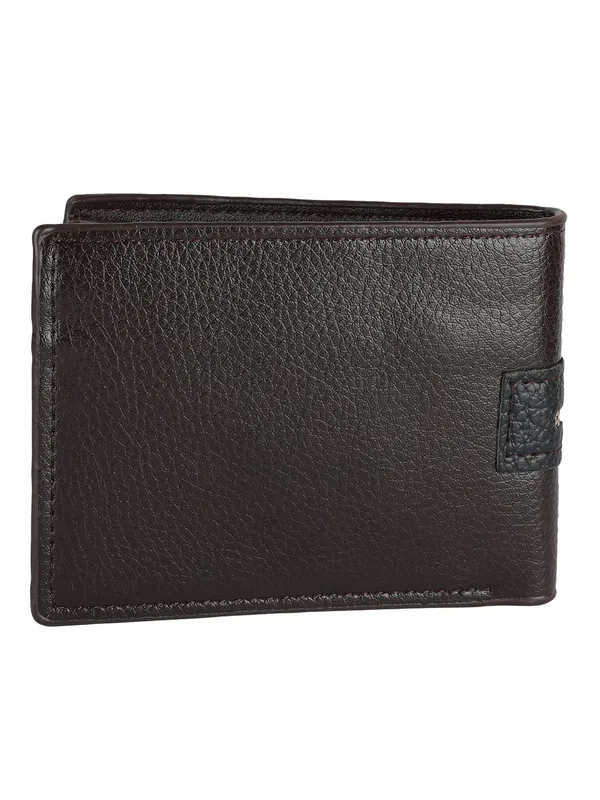 Men_Brown_Solid_Two_Fold_Wallet