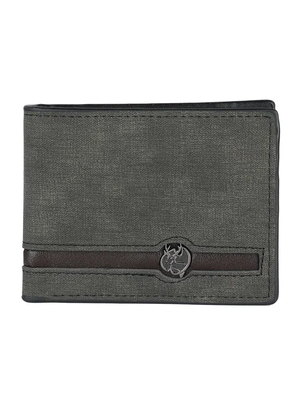 Men_Grey_Solid_Two_Fold_Wallet