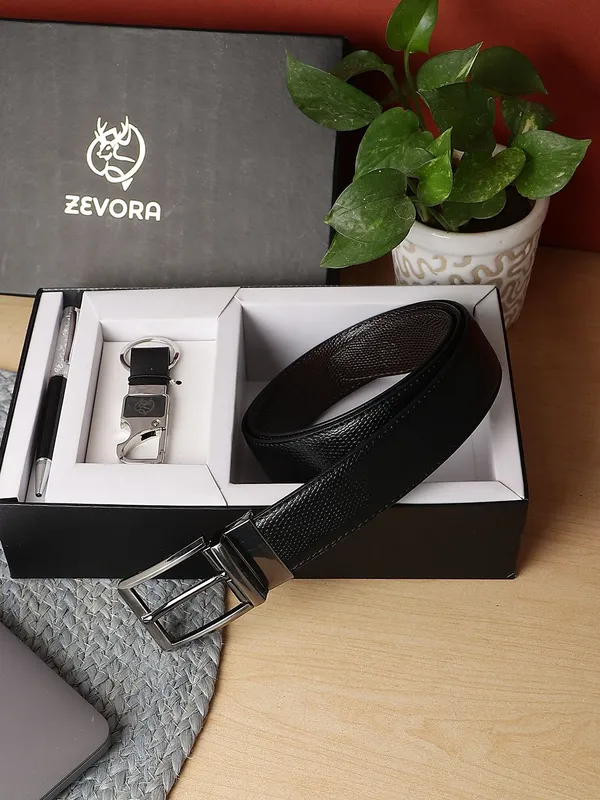 Black_Genuine_Leather_Belt_with_Key_Chain_And_Pen_For_Men