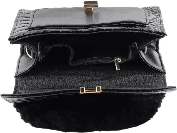 Black_Pu_Turnlock_Shoulder_Bag_For_Women