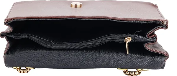 Brown_Genuine_Leather_Magnetic_Snap_Shoulder_Bag_For_Women